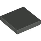 LEGO Dark Gray Tile 2 x 2 with Groove (3068)