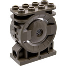 LEGO Dark Gray Turbine 2 x 4 x 4 (30535)