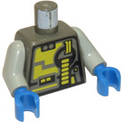 LEGO Dunkelgrau Unitron (Chief) Weltraum Torso (973)