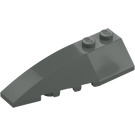 LEGO Dark Gray Wedge 2 x 6 Double Left (5830 / 41748)