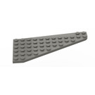 LEGO Dark Gray Wedge Plate 7 x 12 Wing Left (3586)