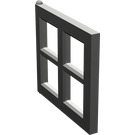 LEGO Dark Gray Window Pane 2 x 4 x 3  (4133)