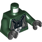 LEGO Vert foncé A-Aile Pilot Minifig Torse (973 / 76382)