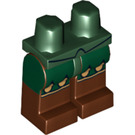 LEGO Dunkelgrün Actor Minifigure Hüften und Beine (3815 / 10863)