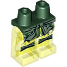 LEGO Donkergroen Airjitzu Morro Minifigure Heupen en benen (3815 / 23888)