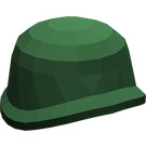 LEGO Donkergroen Army Helm (87998)