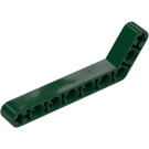 LEGO Dark Green Beam Bent 53 Degrees, 3 and 7 Holes (32271 / 42160)