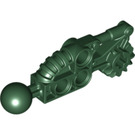 LEGO Dark Green Beam with Z12 Ball Ø10.2 (50921)