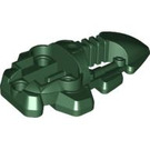LEGO Donkergroen Bionicle Foot (44138)