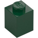 LEGO Dark Green Brick 1 x 1 (3005 / 30071)