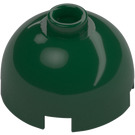 LEGO Vert Foncé Brique 2 x 2 Rond avec Dome Haut (Clou de sécurité, support d'essieu) (3262 / 30367)