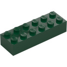 LEGO Mørk grønn Kloss 2 x 6 (2456 / 44237)