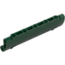 LEGO Dark Green Curved Panel 11 x 3 with 2 Pin Holes (62531)