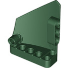 LEGO Dark Green Curved Panel 14 Right (64680)