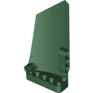 LEGO Dark Green Curved Panel 18 Right (64682)
