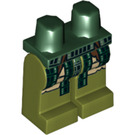 LEGO Vert foncé Donatello Minifigure Hanches et jambes (3815 / 17925)