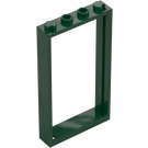 LEGO Dark Green Door Frame 1 x 4 x 6 (Single Sided) (40289 / 60596)