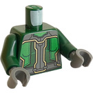 LEGO Dunkelgrün Dr. Oktopus, Otto Octavius Minifigur Torso (973 / 76382)