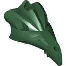 LEGO Dark Green Dragon Head (53456)