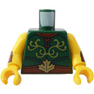 LEGO Dark Green Female Centaur torso (973)