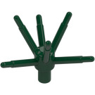 LEGO Dark Green Flower Stem with Stalk and 6 Stems (19119)