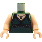 LEGO Dunkelgrün Ginny Weasley Minifig Torso (973)