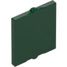 LEGO Verde oscuro Vidrio para Ventana 1 x 2 x 2 (35315 / 86209)