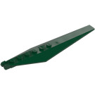 LEGO Dark Green Hinge Plate 1 x 12 with Angled Sides and Tapered Ends (53031 / 57906)