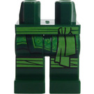 LEGO Verde scuro Fianchi con Gambe (3815)