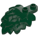 LEGO Dark Green Leaf 1.3 x 4 x 5 Layered (5058)