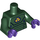 LEGO Dark Green Lex Luthor with Battle Armor Torso (76382)