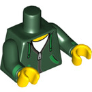 LEGO Dunkelgrün Lloyd Garmadon Minifig Torso (973 / 88585)