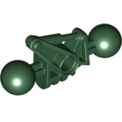 LEGO Dark Green Lower Arm with Ball Joints and Angled Beam (47311)