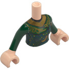 LEGO Donkergroen Madame Morrible Friends Torso (92456)