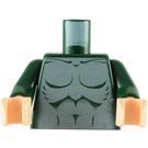 LEGO Dunkelgrün Merman Torso (973)