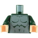 LEGO Dark Green Merman Torso (973 / 76382)