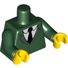 LEGO Vert Foncé Mr. Burns Minifigurine Torse (973 / 88585)