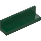 LEGO Dark Green Panel 1 x 4 with Rounded Corners (30413 / 43337)