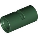 LEGO Dark Green Pin Joiner Round with Slot (29219 / 62462)