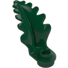 LEGO Dark Green Plate 1 x 1 Plant with Curved Upright Leaf (2682)
