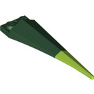 LEGO Dark Green Plate 1 x 2 with Flexible Lime Tip (61406)