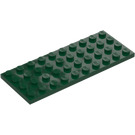 LEGO Dark Green Plate 4 x 10 (3030)