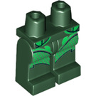 LEGO Donkergroen Poison Ivy Minifigure Heupen en benen (3815 / 29934)