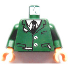 LEGO Dunkelgrün Professor Lupin Minifigur Torso (973 / 73403)