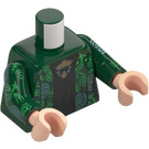 LEGO Verde oscuro Profesor/Profesora McGonagall Minifigura Torso (973 / 76382)