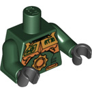 LEGO Dunkelgrün Ryo Torso (973 / 76382)