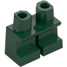 LEGO Verde scuro Gambe corte (41879 / 90380)