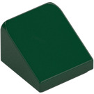 LEGO Verde oscuro Con pendiente 1 x 1 (31°) (50746 / 54200)