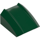 LEGO Verde scuro Pendenza 1 x 2 x 2 Curvo (30602 / 47904)