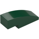 LEGO Dark Green Slope 1 x 3 Curved (50950)